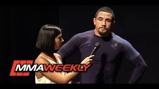 Robert Whittaker Out to Fight the Baddest Dudes Like Yoel Romero [upl. by Selmner]