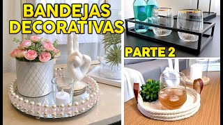 COMO HACER BANDEJAS DECORATIVAS PARA CENTRO DE MESA [upl. by Chute581]