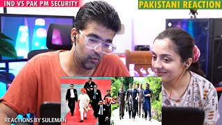 Pakistani Couple Reacts To India PM VS Pak PM Security  Comparison [upl. by Amilb575]