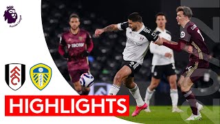 Fulham 12 Leeds  Premier League Highlights  Narrow defeat under the Friday night Cottage lights [upl. by Kacerek414]