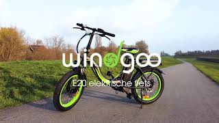 Windgoo E20 elektrische fiets inclusief app [upl. by Stace]