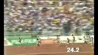 1987 World Championships 4x100m relay Women [upl. by Aihsi]