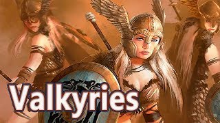 The Valkyries  Norse Mythology  Mythology Dictionary See U in History [upl. by Trager]