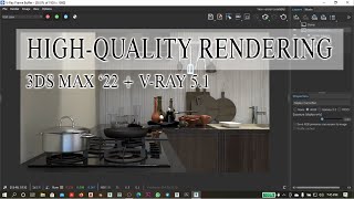 How to Render in 3Ds Max 2022  VRay  Render Setting [upl. by Buchheim]