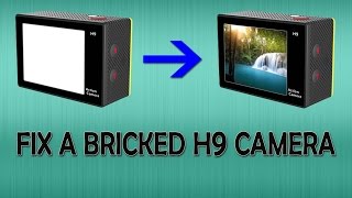 How to Fix an Eken H9 bricked camera and update firmware  What the Hack 13 [upl. by Stacee]