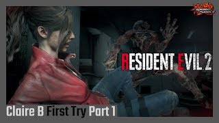 Aris Plays Resident Evil 2 REmake  Claire B First Try Part 1 [upl. by Suilmann606]