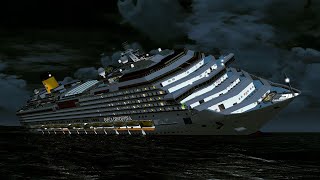 The Sinking of the Costa Concordia [upl. by Yngiram434]