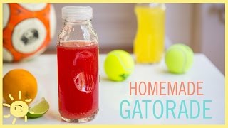 EAT  Homemade Gatorade [upl. by Aylad]