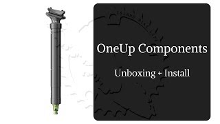 OneUp Components Dropper Post Install [upl. by Waterman]