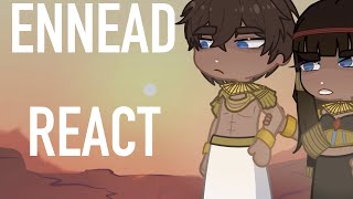 Ennead react to Seth  DISCONTINUED  Gacha react  Rubeckia [upl. by Hahseram]