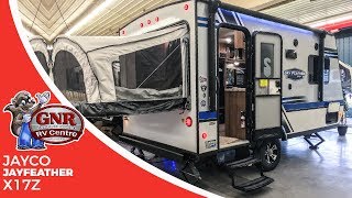 AFFORDABLE FAMILY CAMPER 2018 Jayco Jayfeather x17z showcase [upl. by Kirst]