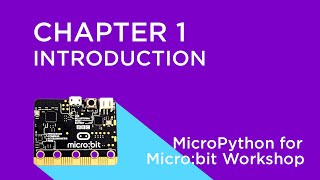 MicroPython for Microbit  Introduction [upl. by Diarmid]