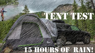 SUV Tent 15 Hours of Rain Test amp YOHO 4Runner Bed in The Rocky Mountains Fly Fishing Fun [upl. by Nanny]