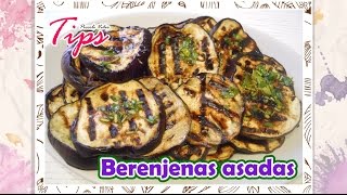 Berenjenas asadas  Deliciosas  Receta facil [upl. by Kayle680]