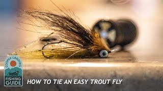 How To Tie An Easy Trout Spey Fly  Easy Skagit Fly  Trout Spey Streamer [upl. by Adnyc]