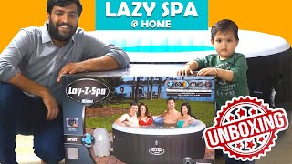 Best Hot Tub Spa Review amp Setup IntexBestway Unboxing  Devil Deals [upl. by Hetty542]