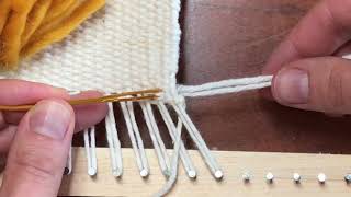 Weaving Tutorial The Hemstitch [upl. by Aronoh]