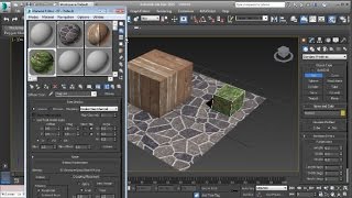 3Ds Max How To Add Texture [upl. by Rednasyl338]