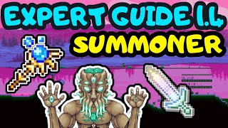 TERRARIA EXPERT SUMMONER PROGRESSION GUIDE 10 Terraria Expert Moonlord Guide Lunar Event guide [upl. by Ahsemed626]