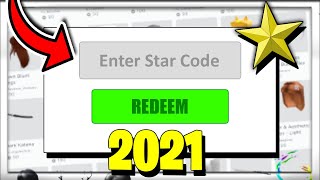 HOW TO USE ROBLOX STAR CODES WORKING 2021 [upl. by Ned]