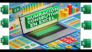 NUMERACIÓN CONSECUTIVA AUTOMÁTICA EN EXCEL SOLO SI ESCRIBES INFORMACIÓN [upl. by Sturges52]