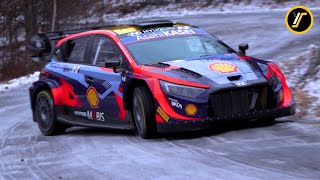 Test THIERRY NEUVILLE  Rallye MonteCarlo 2024  WRC [upl. by Mitchael]