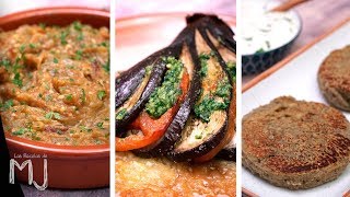 3 RECETAS FÁCILES CON BERENJENA [upl. by Oht]