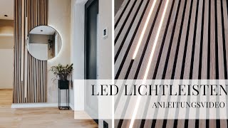 Lichtakzente mit LED Stripes Tutorial LED Beleuchtung KNX Die Siwuchins [upl. by Nylesor899]