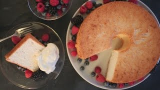 How to Bake a Perfect Angel Food Cake [upl. by Lleon]