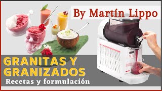 Recetas y formulación de granitas y granizados [upl. by Solita]