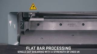 Voortman V5507  Flat bar processing [upl. by Vincenz]