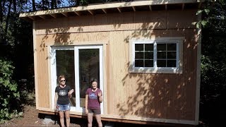 Tiny House Build  Foundation and Framing [upl. by Patsy]