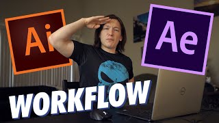 Adobe Illustrator to After Effects  Getting Started with Logo Animation [upl. by Vitalis]