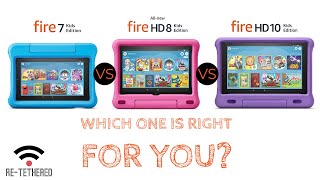 Amazon Fire Kids Edition Tablets Compared [upl. by Bonneau]