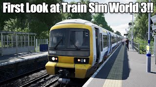 My First Look at the NEW Train Sim World 3 game [upl. by Gillette822]