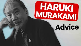 Haruki Murakamis Writing Tips  WRITING ADVICE FROM FAMOUS AUTHORS [upl. by Allebasi]