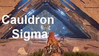 Horizon Zero Dawn  Cauldron SIGMA Walkthrough [upl. by Monro]