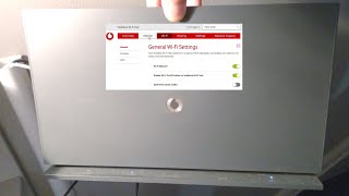 Vodafone WiFi Hub THG3000 Router and web interface [upl. by Nomaid699]