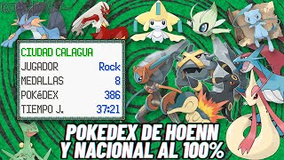 ¿Se puede completar toda la pokedex de pokemon esmeralda [upl. by Mulderig495]