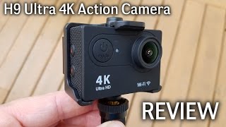 H9 Ultra 4K WiFi Action Camera REVIEW  Sample Videos included [upl. by Enitsuj]