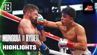 FIGHT HIGHLIGHTS  Jaime Munguia vs John Ryder [upl. by Trace]