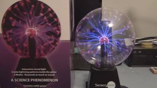 Plasma Ball Lamp Unboxing [upl. by Htebazil407]