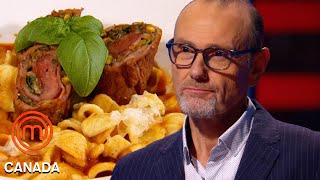 Michael Bonacinis Beef Audition Invitation  MasterChef Canada  MasterChef World [upl. by Akenot]