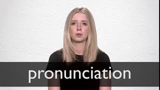 How to pronounce PRONUNCIATION in British English [upl. by Yrram147]