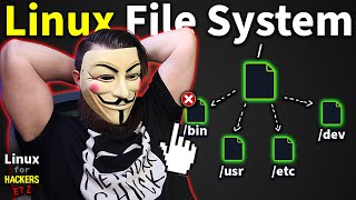 the Linux File System explained in 1233 seconds  Linux for Hackers  EP 2 [upl. by Nnybor]