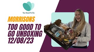 Too Good To Go Unboxing  Morrison’s  120823 [upl. by Tennek]