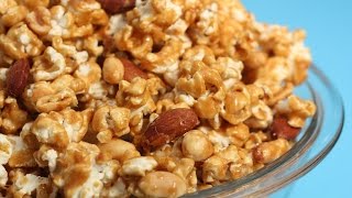 Homemade Caramel Corn [upl. by Atalie]