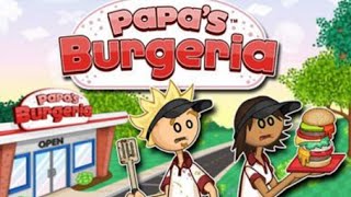 Papas Burgeria Full Gameplay Walkthrough [upl. by Einnaej]