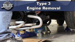 JBugs  VW Type 3  Engine Removal [upl. by Julita]