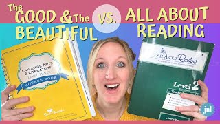 THE GOOD AND THE BEAUTIFUL LANGUAGE ARTS VS ALL ABOUT READING [upl. by Haran589]